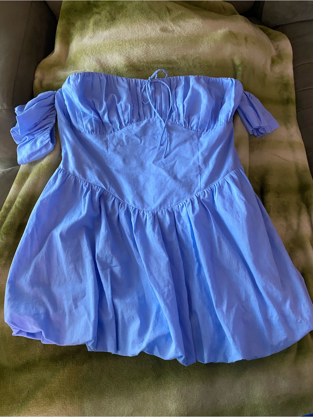 Baby Blue Balloon FashionNova Dress